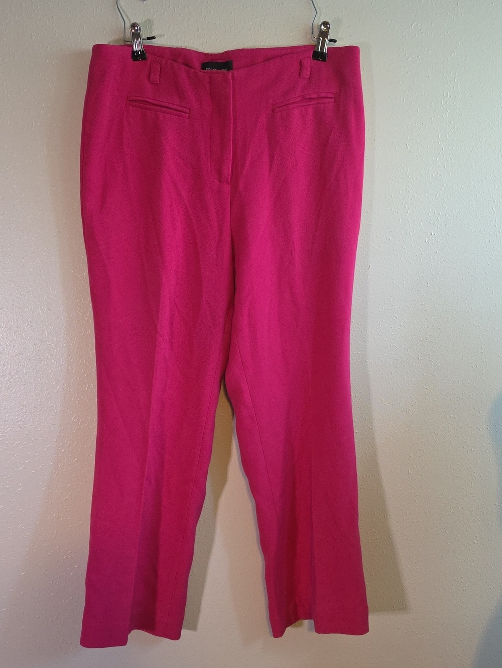 Focus 2000 Bright Pink Tailored Trousers